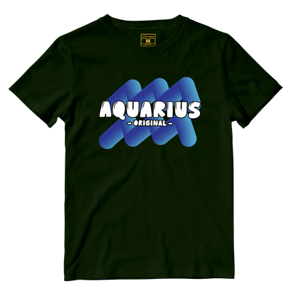 Cotton Shirt: Aquarius Bubble