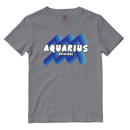 Cotton Shirt: Aquarius Bubble