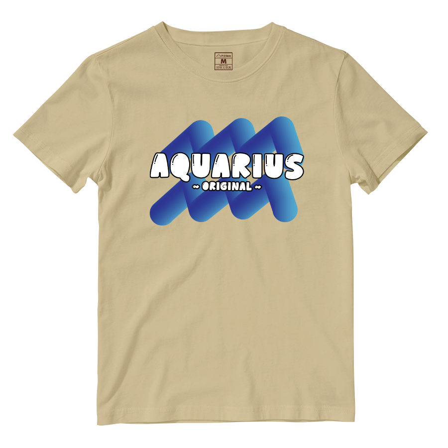 Cotton Shirt: Aquarius Bubble