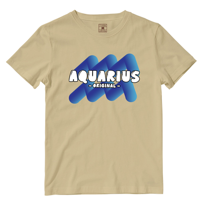 Cotton Shirt: Aquarius Bubble