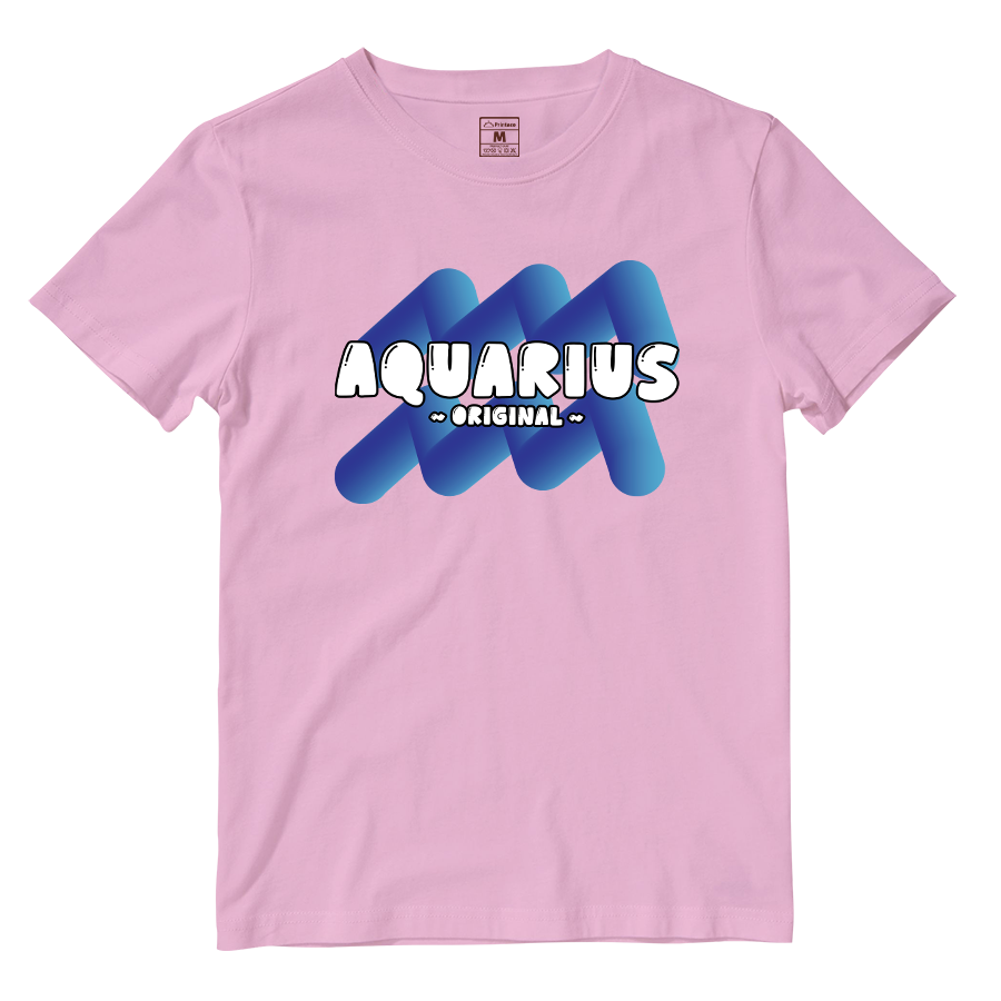 Cotton Shirt: Aquarius Bubble