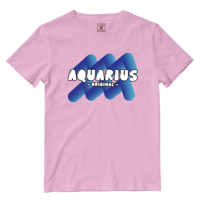 Cotton Shirt: Aquarius Bubble