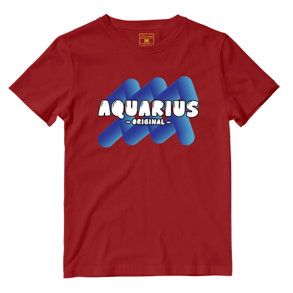 Cotton Shirt: Aquarius Bubble