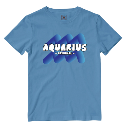 Cotton Shirt: Aquarius Bubble