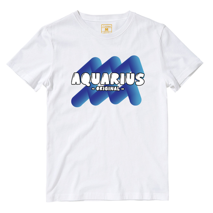 Cotton Shirt: Aquarius Bubble