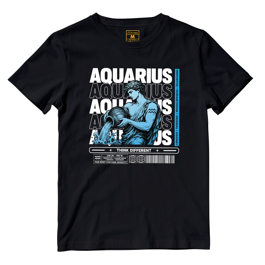 Cotton Shirt: Aquarius Original