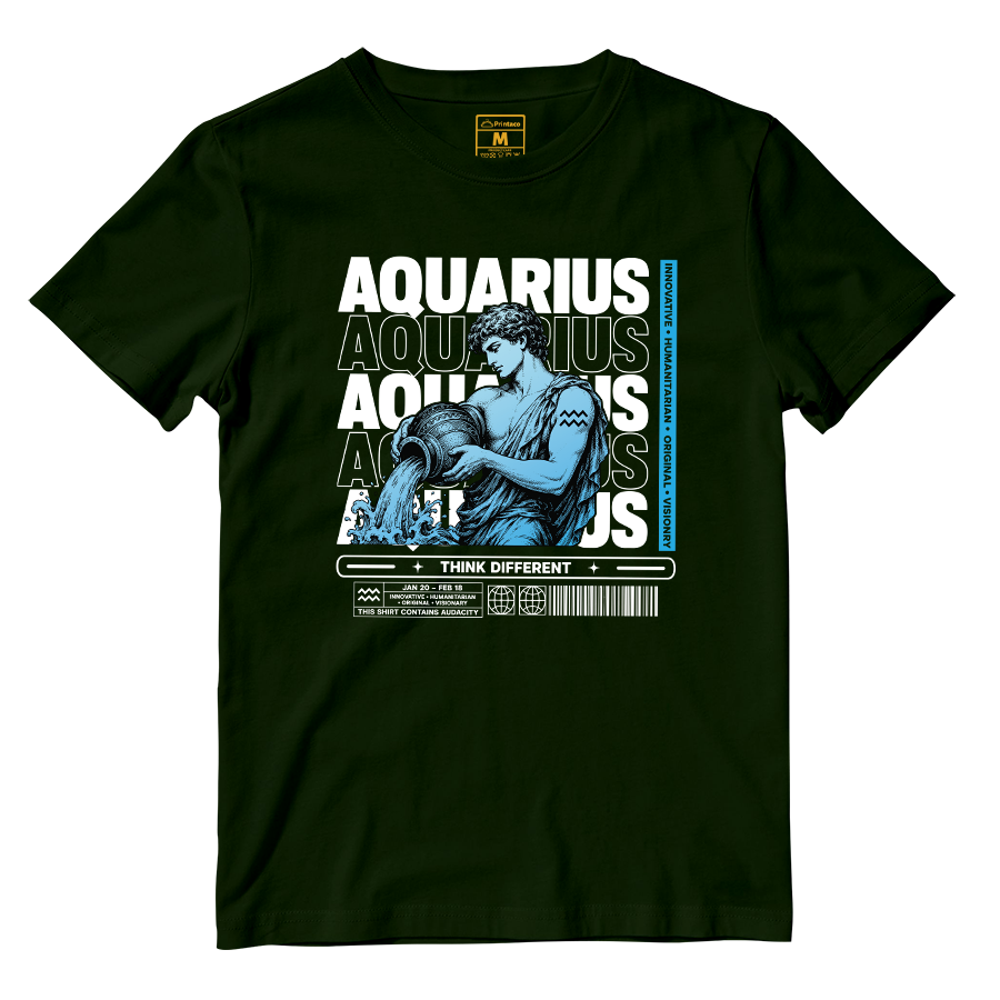 Cotton Shirt: Aquarius Original
