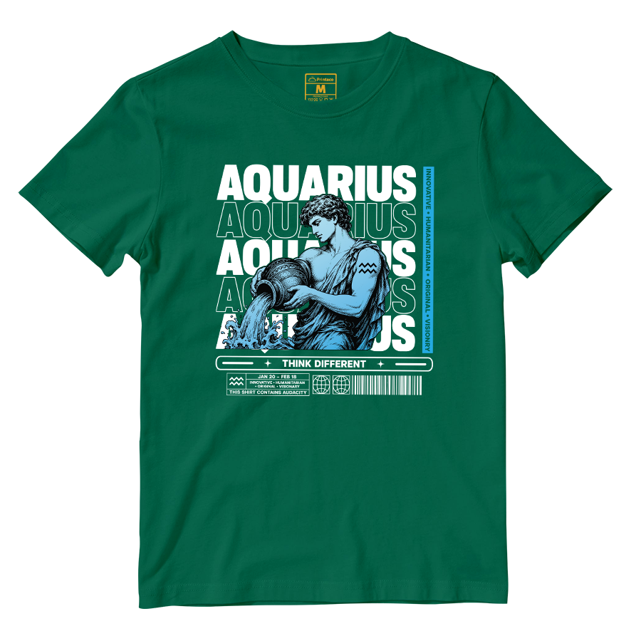 Cotton Shirt: Aquarius Original