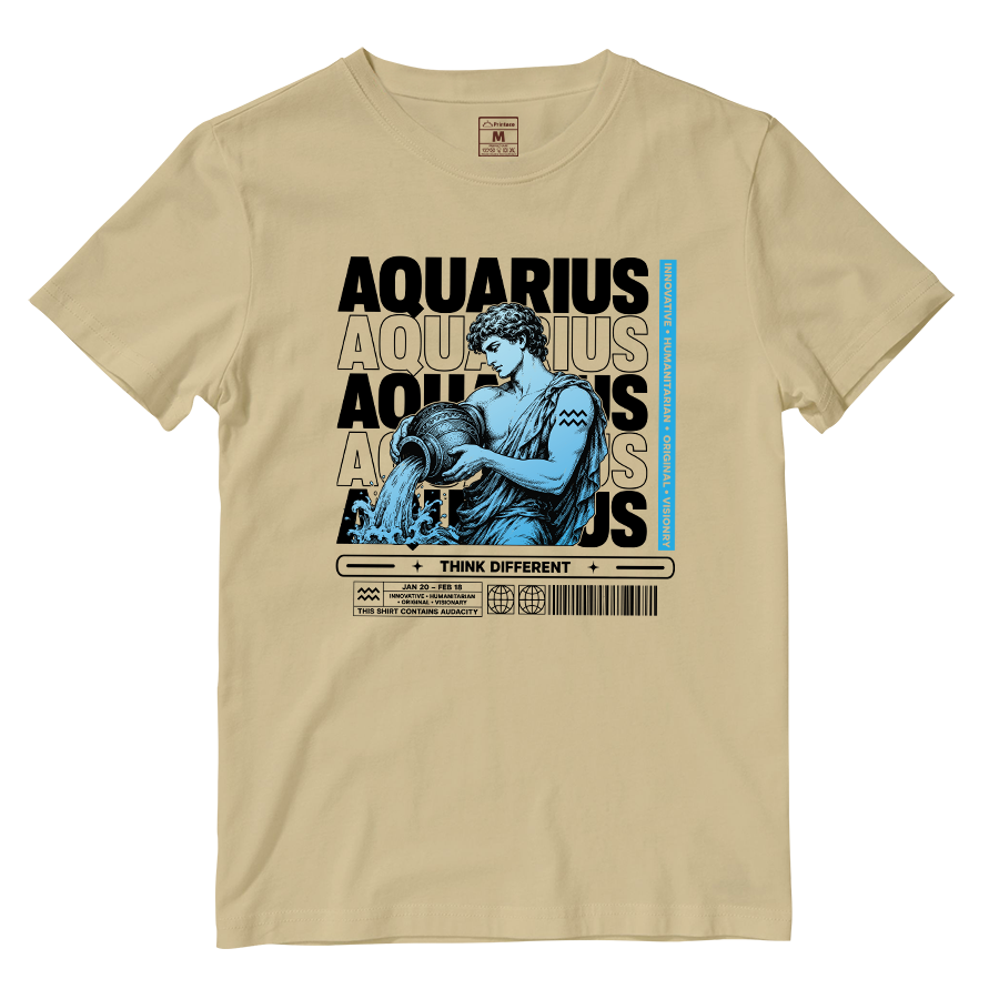 Cotton Shirt: Aquarius Original