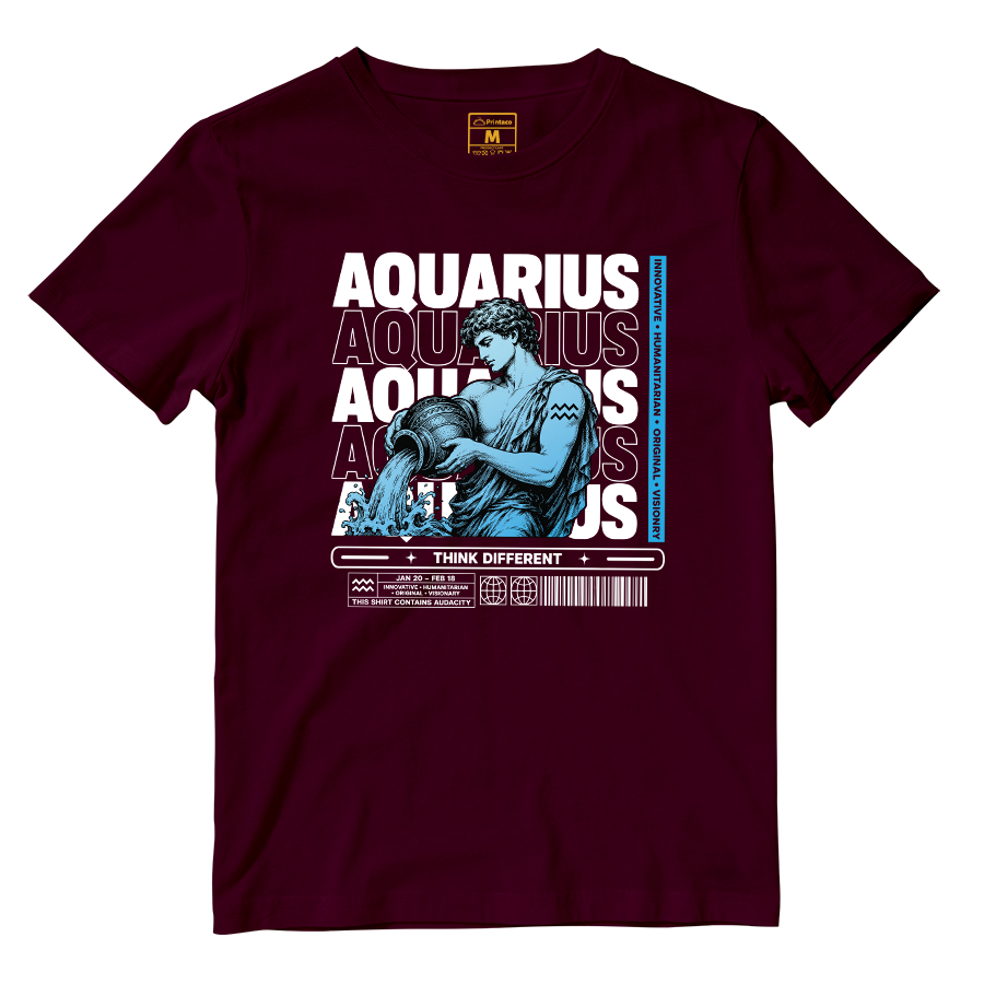 Cotton Shirt: Aquarius Original