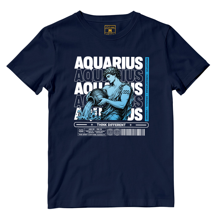 Cotton Shirt: Aquarius Original