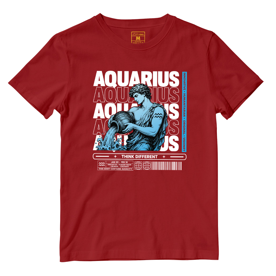 Cotton Shirt: Aquarius Original