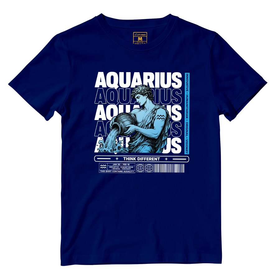 Cotton Shirt: Aquarius Original