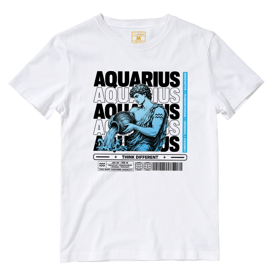 Cotton Shirt: Aquarius Original