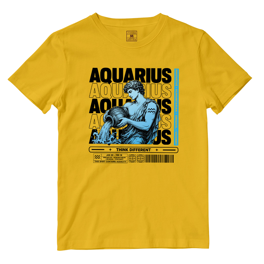 Cotton Shirt: Aquarius Original