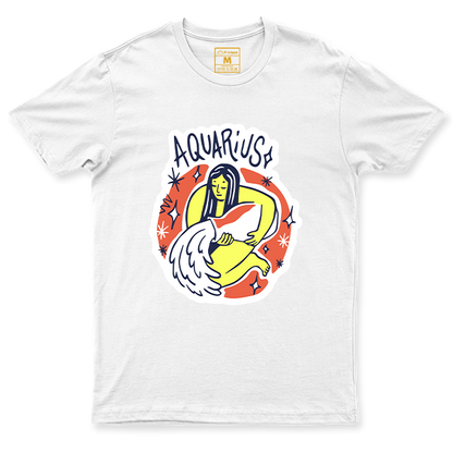 C.Spandex Shirt: Aquarius Sticker