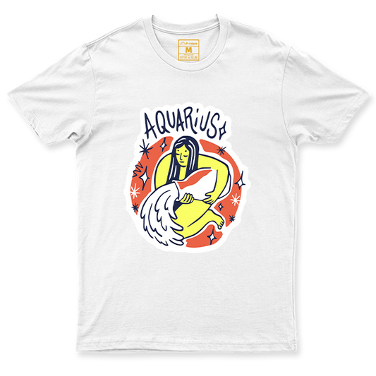 C.Spandex Shirt: Aquarius Sticker