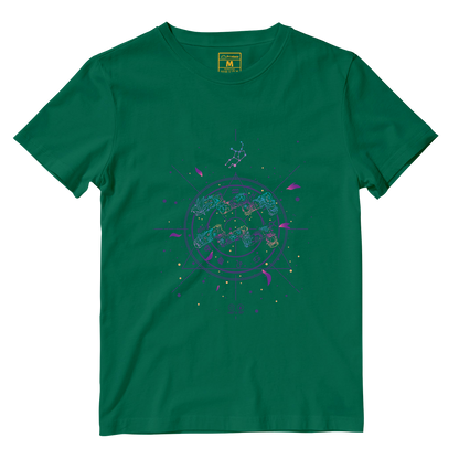 Cotton Shirt: Aquarius Floral