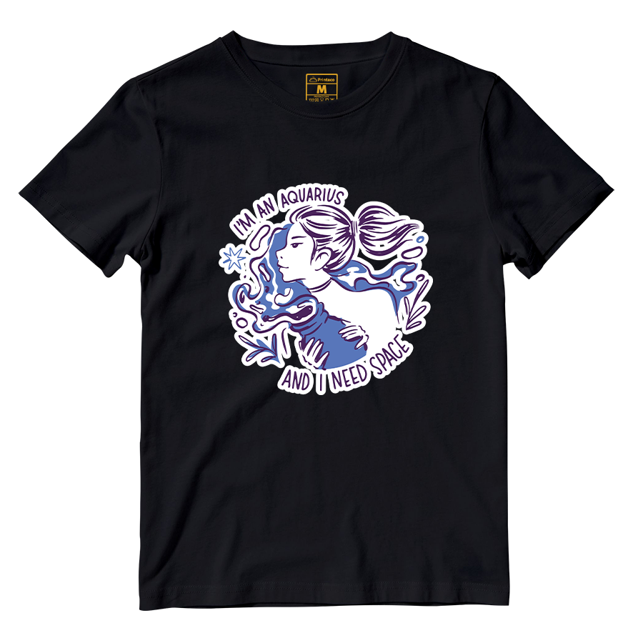Cotton Shirt: Aquarius Lady