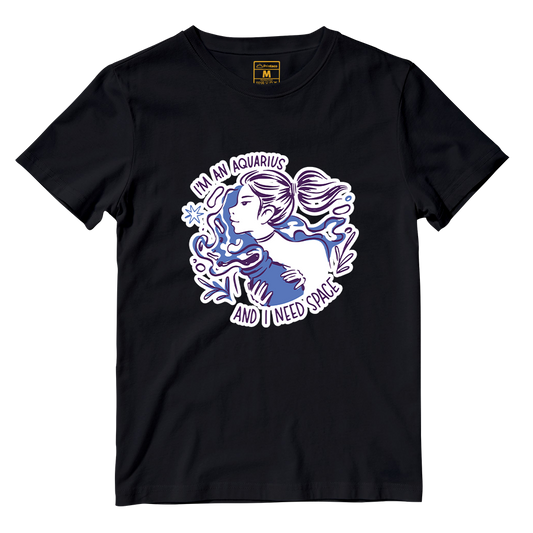 Cotton Shirt: Aquarius Lady