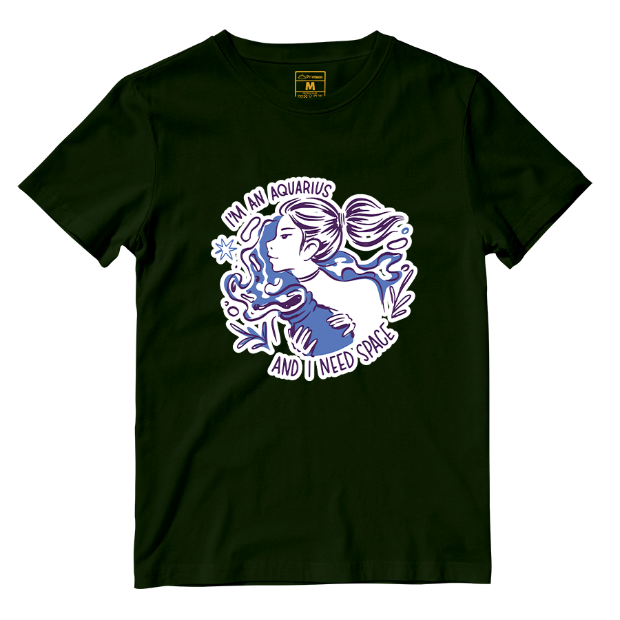Cotton Shirt: Aquarius Lady