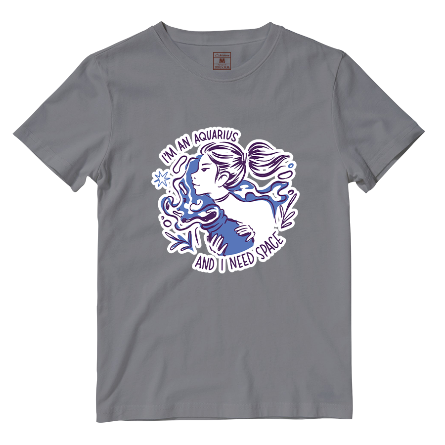 Cotton Shirt: Aquarius Lady