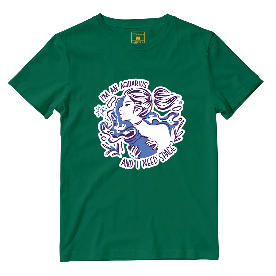 Cotton Shirt: Aquarius Lady