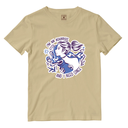 Cotton Shirt: Aquarius Lady