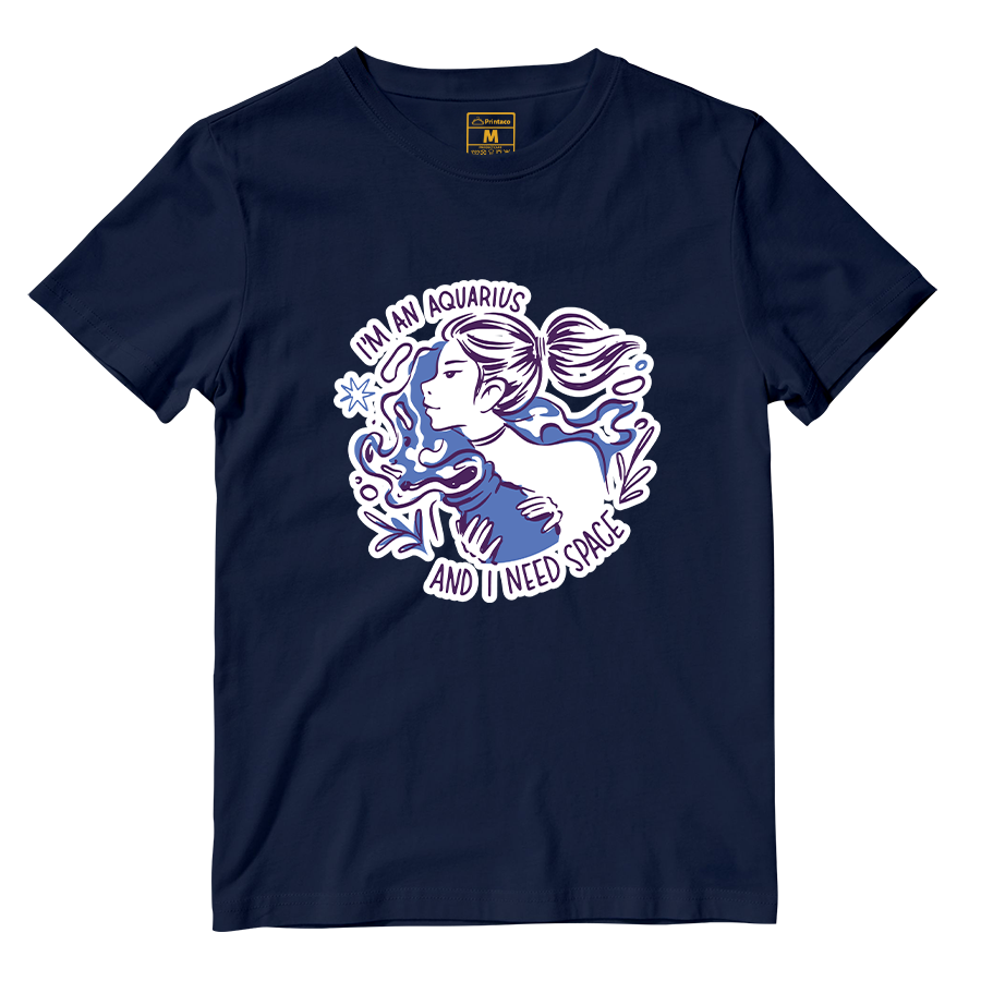 Cotton Shirt: Aquarius Lady