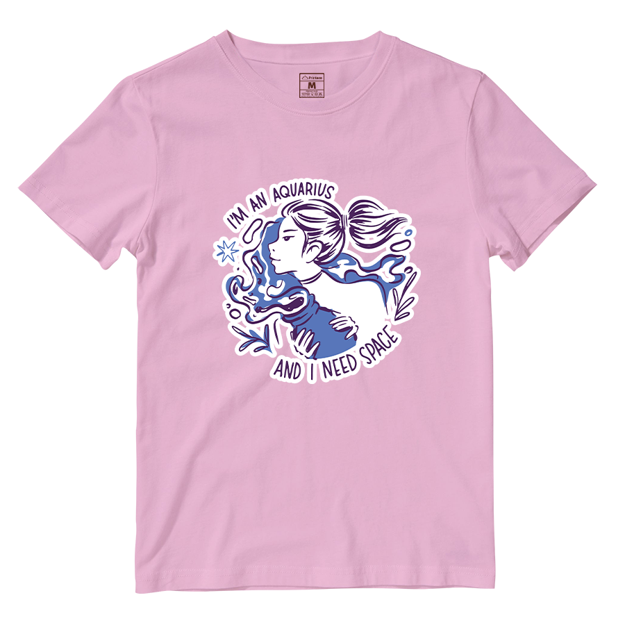 Cotton Shirt: Aquarius Lady