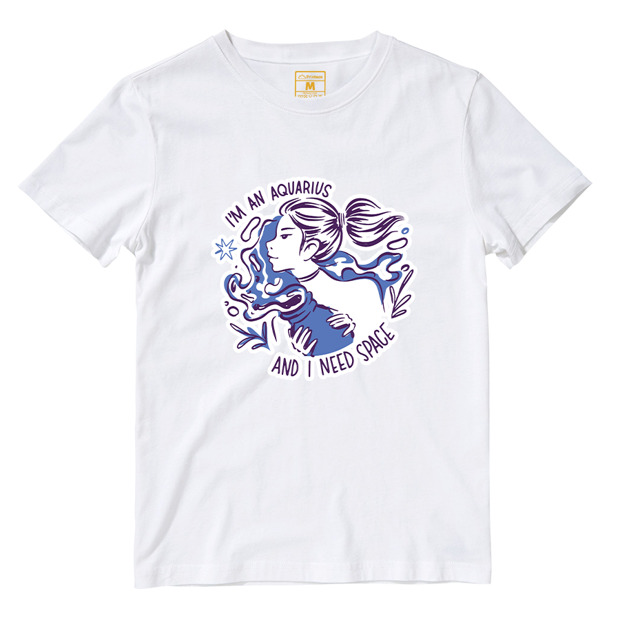 Cotton Shirt: Aquarius Lady