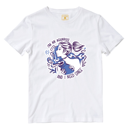 Cotton Shirt: Aquarius Lady