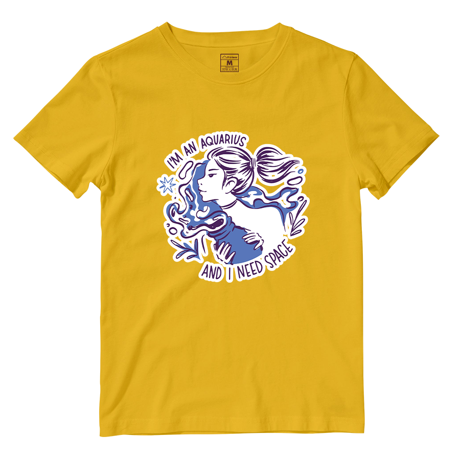 Cotton Shirt: Aquarius Lady
