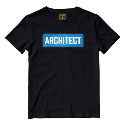 Cotton Shirt: Architect Blueprint