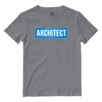 Cotton Shirt: Architect Blueprint