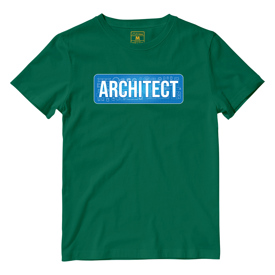 Cotton Shirt: Architect Blueprint