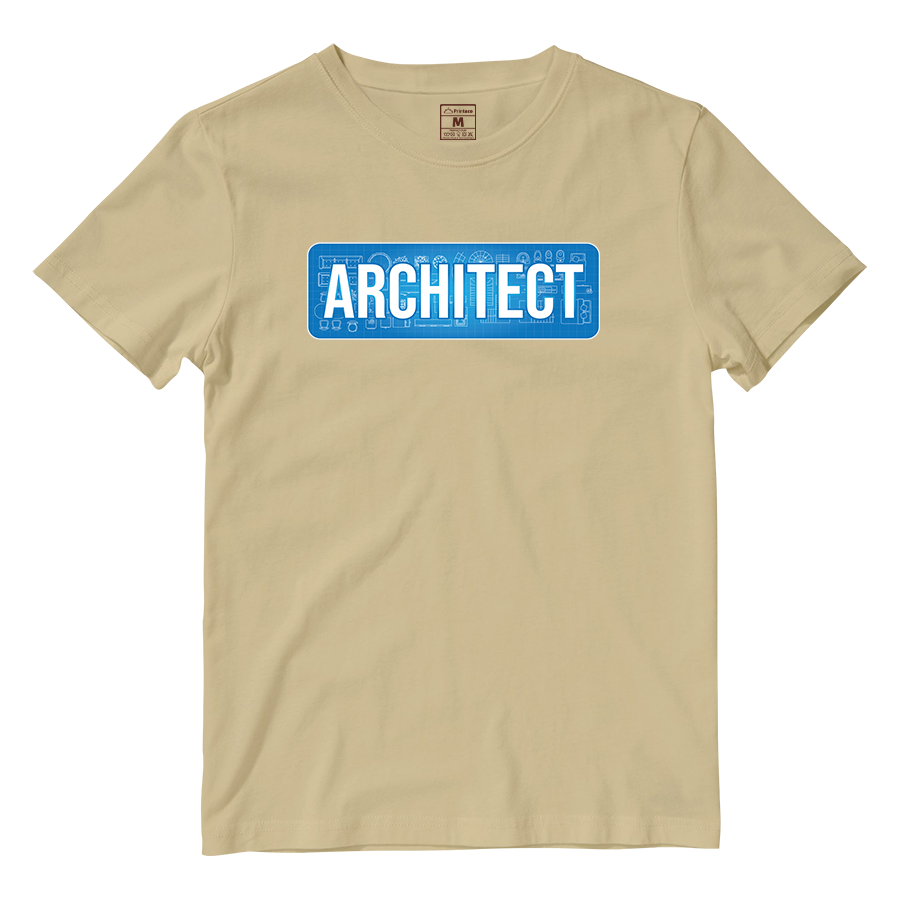 Cotton Shirt: Architect Blueprint