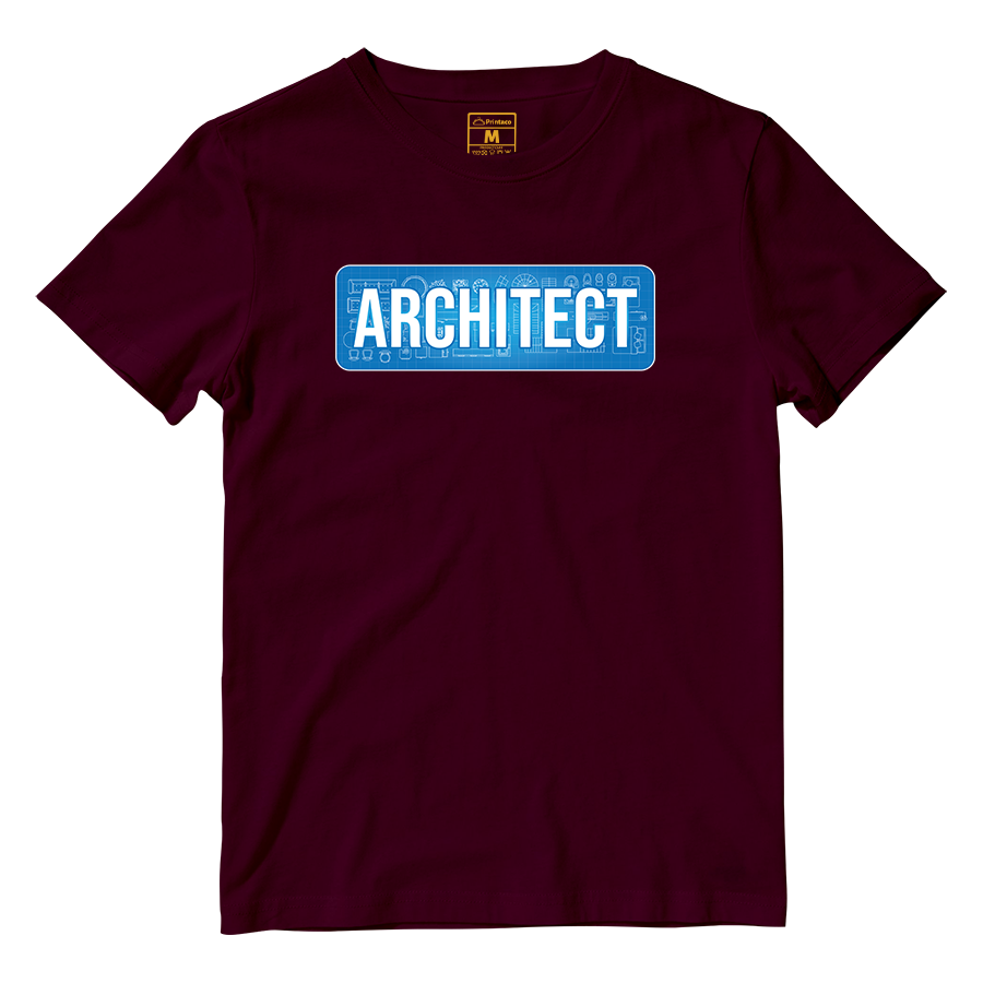 Cotton Shirt: Architect Blueprint