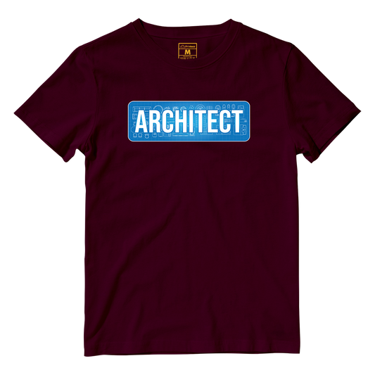 Cotton Shirt: Architect Blueprint