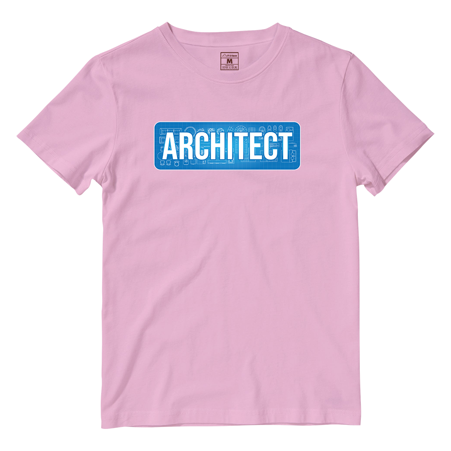 Cotton Shirt: Architect Blueprint