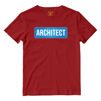 Cotton Shirt: Architect Blueprint