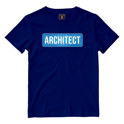 Cotton Shirt: Architect Blueprint