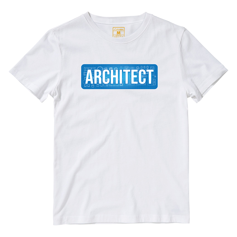 Cotton Shirt: Architect Blueprint