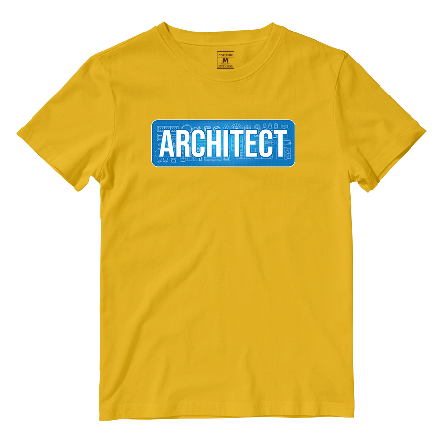 Cotton Shirt: Architect Blueprint