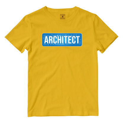 Cotton Shirt: Architect Blueprint