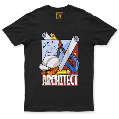 Drifit Shirt: Architect Doodle