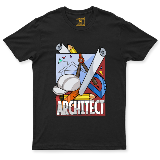 Drifit Shirt: Architect Doodle