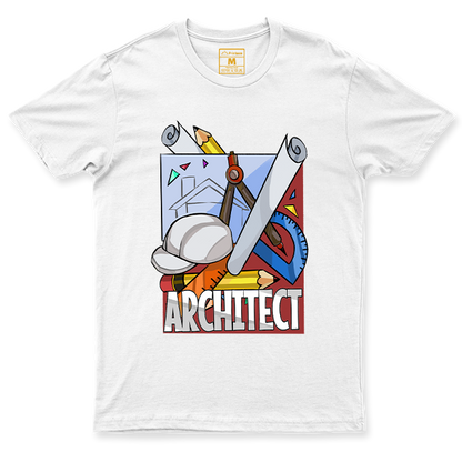 Drifit Shirt: Architect Doodle