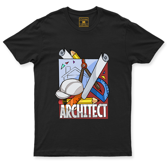 C. Spandex Shirt: Architect Doodle