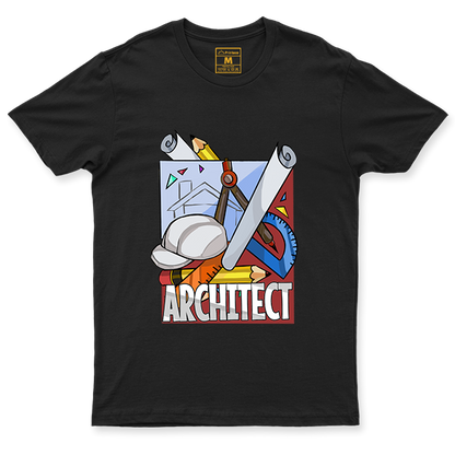 C. Spandex Shirt: Architect Doodle